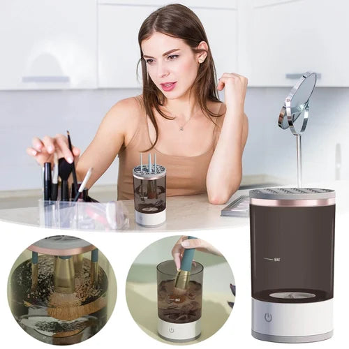 Portable Electric Makeup Brush Cleaner Machine USB Make up Brush Cleaner Machine