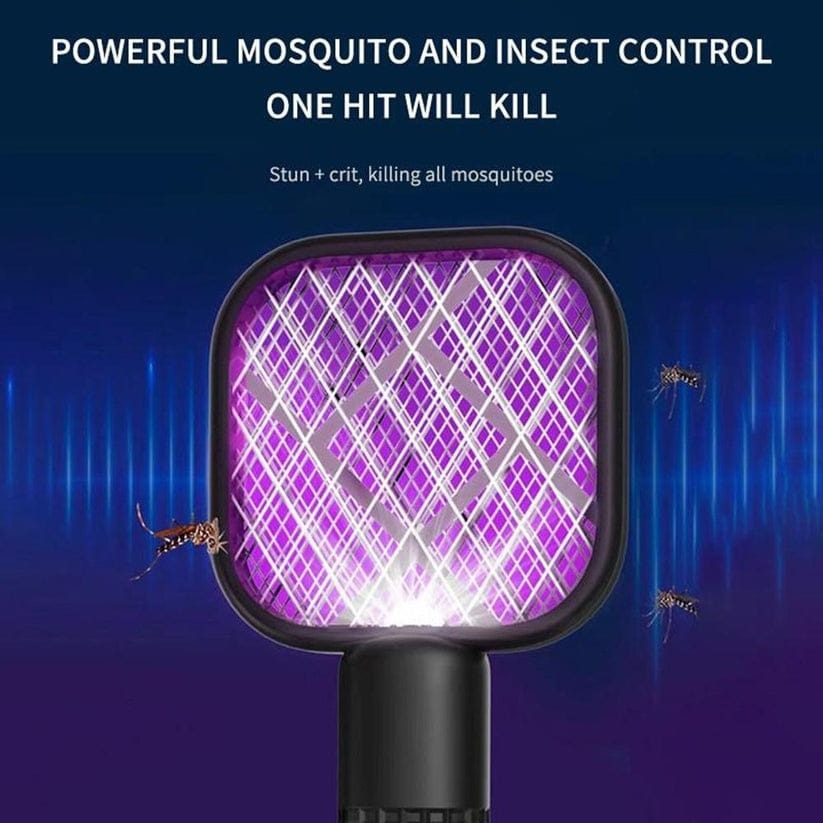 Electric Mini USB Mosquito Killer Racquet Lamp – Wireless Night Bulb & Effective Insect Catcher (Random Color) Rs 520